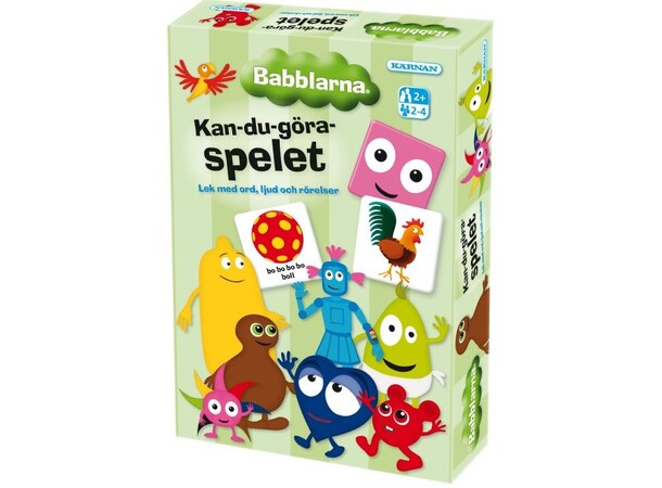 Babblarna Kan du göra spelet Brädspel Svensk utgåva 