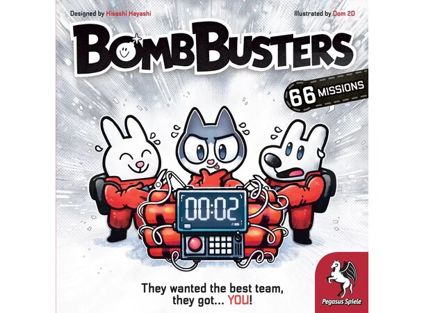Bomb Busters Brädspel 