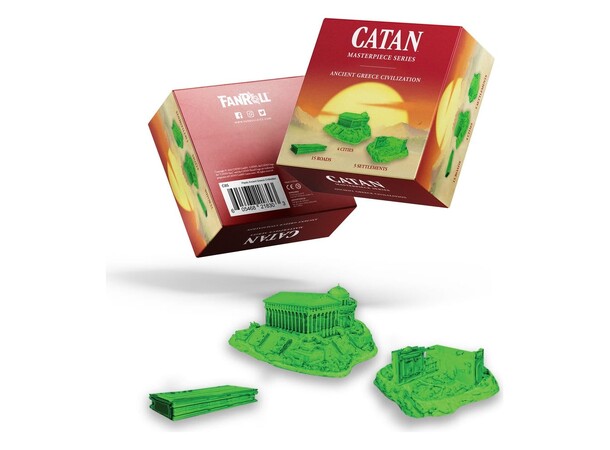 Catan Masterpiece Series Greece Mini Figures Set 