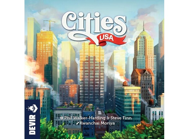 Cities USA Brädspel 