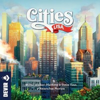 Cities USA Brädspel 