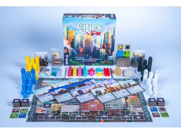 Cities USA Brädspel 