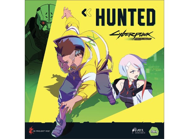 Cyberpunk Edgerunners Hunted Brädspel 