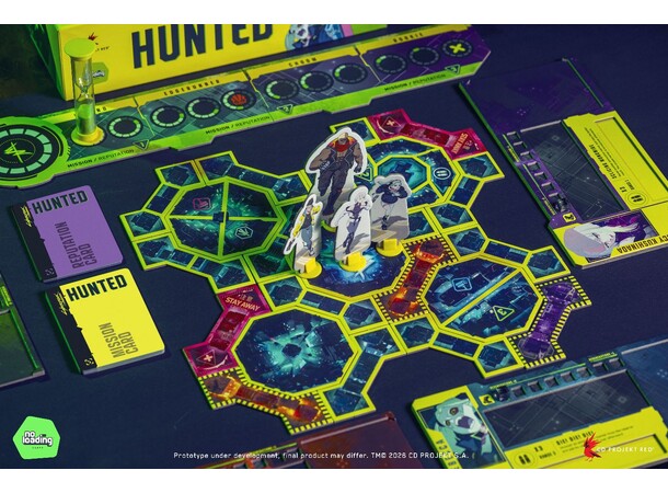 Cyberpunk Edgerunners Hunted Brädspel 