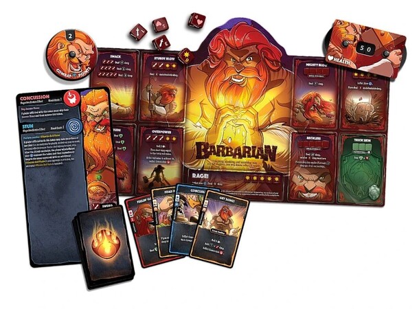 Dice Throne Barbarian Hero Pack Expansion till Dice Throne 