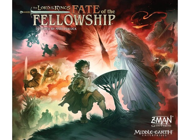 Fate of the Fellowship Brädspel The Lord of the Rings 