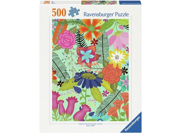 Flowerjungle 500 bitar Pussel Ravensburger Puzzle 