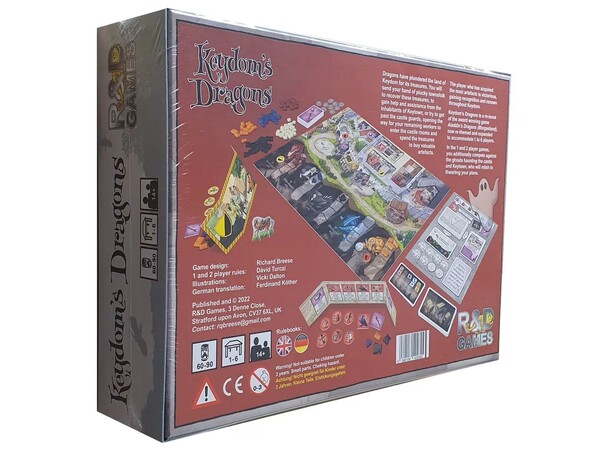 Keydoms Dragons Brädspel 