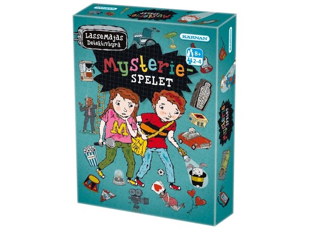 Lassemaja Mysteriespelet Brädspel Svensk utgåva 