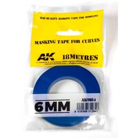 Masking Tape for Curves 6mm AK Interactive