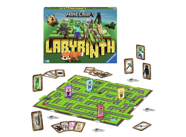 Minecraft Labyrinth Brädspel Svensk utgåva 