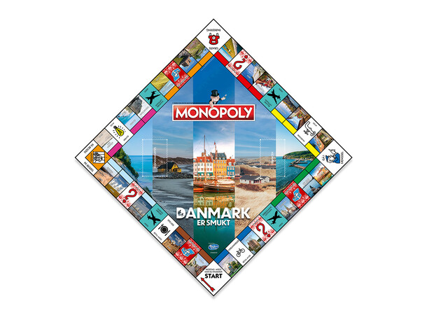 Monopoly Danmark er Smukt - DANSK 
