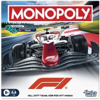 Monopoly F1 Brädspel Svensk utgåva
