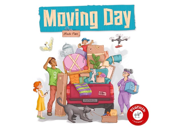 Moving Day Brädspel 