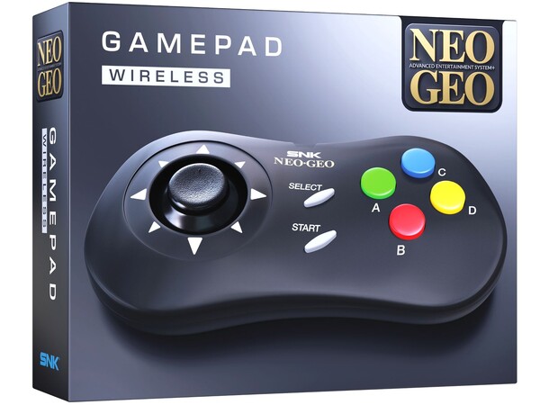 NEOGEO AES+ Gamepad - Svart 