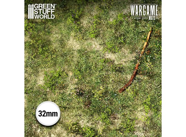 Neoprene Mat 22x32 Duskriver Meadows Green Stuff World - 56 x 76 cm 
