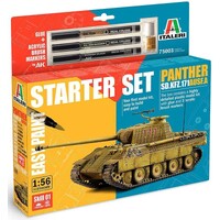 Panther Sd.Kfz. 171 Ausf.A Starter Set Italeri 1:56 Byggsats
