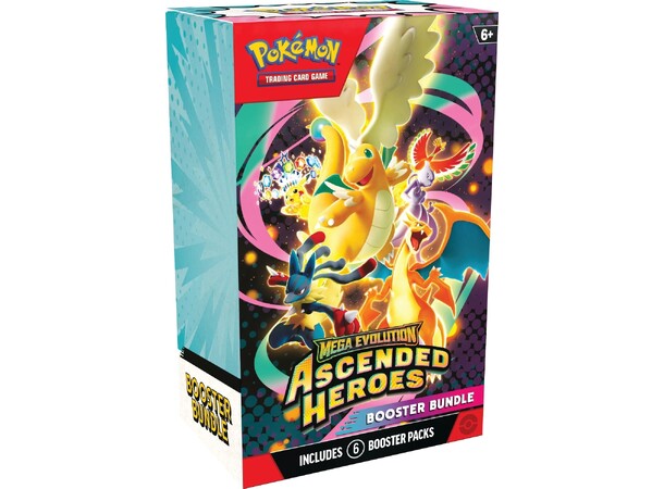 Pokemon Ascended Heroes Booster Bundle 