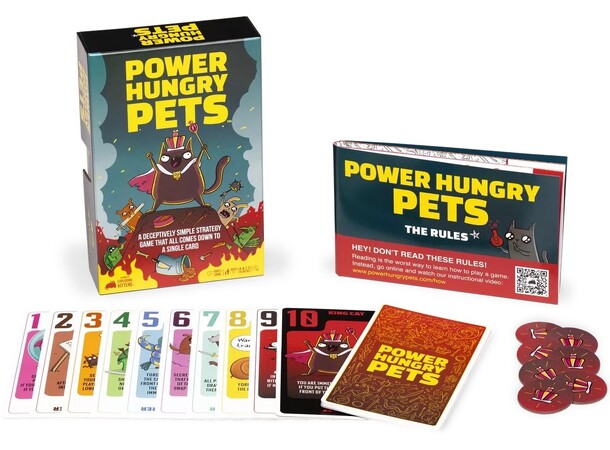 Power Hungry Pets Brädspel 