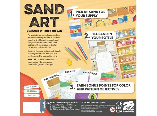 Sand Art Brädspel 