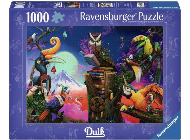 Songs of Extinct Birds 1000 bitar Pussel - Ravensburger Puzzle 
