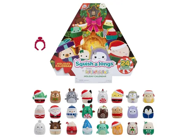 Squish-a-longs Julkalender 2026 Squishmallows Holiday Calendar 