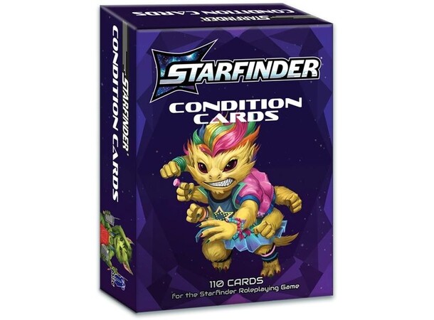 Starfinder RPG Alien Condition Cards 