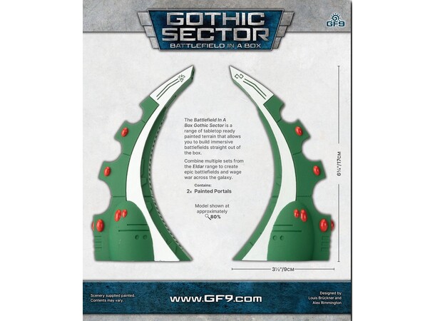 Terräng Eldar Portals Battlefield in a Box - Gothic Sector 
