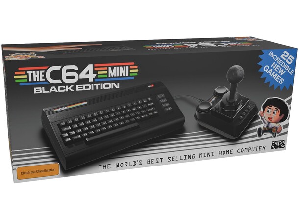 The C64 Mini - Black Edition 