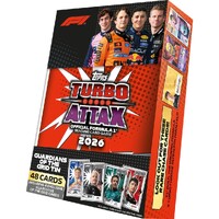 Turbo Attax 2026 Mega Tin #1 SVART - Topps Formula 1
