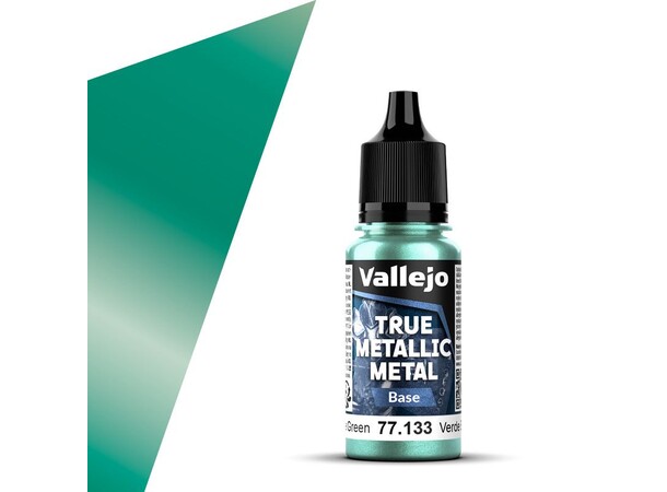 Vallejo True Metallic Base Beetle Green True Metallic Metal 