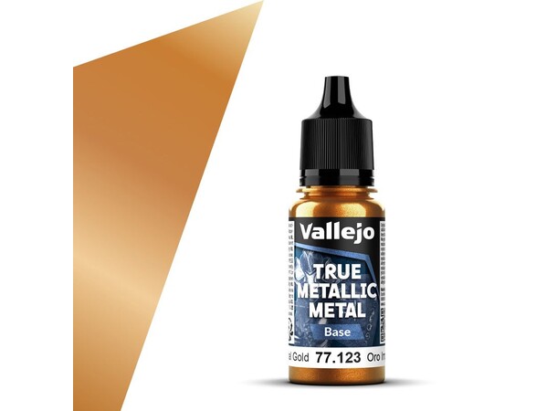 Vallejo True Metallic Base Imperial Gold True Metallic Metal 