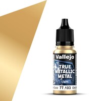 Vallejo True Metallic Light Imperial Gold - True Metallic Metal