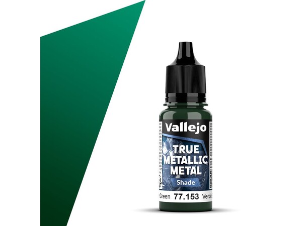 Vallejo True Metallic Shade Beetle Green True Metallic Metal 
