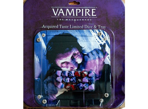 Vampire Acquired Taste Dice & Tray 