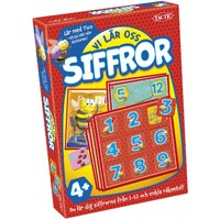Vi lär oss siffror Brädspel Svensk utgåva