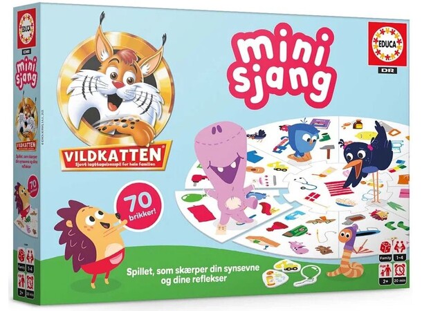 Vildkatten Minisjang Børste - DANSK 
