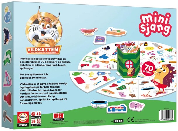 Vildkatten Minisjang Børste - DANSK 