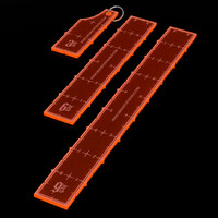 WTC 3-6-9 Combat Ruler Pack Green Stuff World