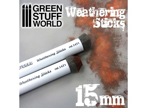 Weathering Brushes 15mm Green Stuff World 