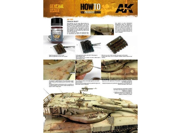 AK Pigments Track Rust 