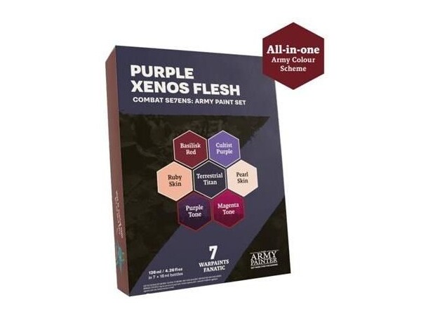 Combat Se7ens Purple Xenos Flesh Army Painter 