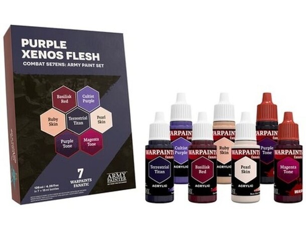 Combat Se7ens Purple Xenos Flesh Army Painter 