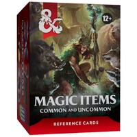 D&D Magic Items Common & Uncommon Dungeons & Dragons Reference Cards