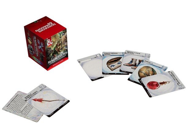 D&D Magic Items Common & Uncommon Dungeons & Dragons Reference Cards 