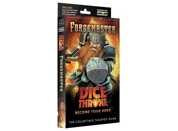 Dice Throne Forgemaster Hero Pack Expansion till Dice Throne 