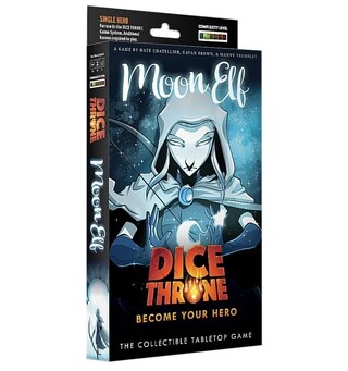 Dice Throne Moon Elf Hero Pack Expansion till Dice Throne