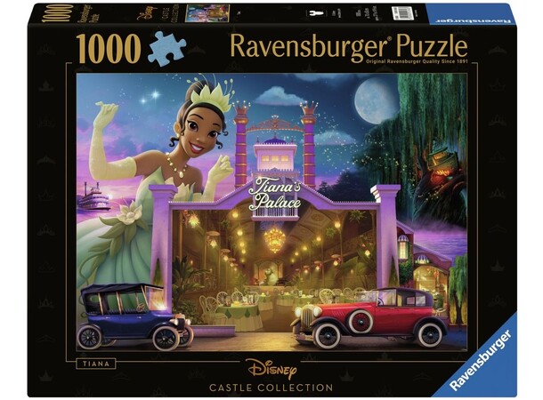 Disney Castle Tiana 1000 bitar Pussel Ravensburger Puzzle 