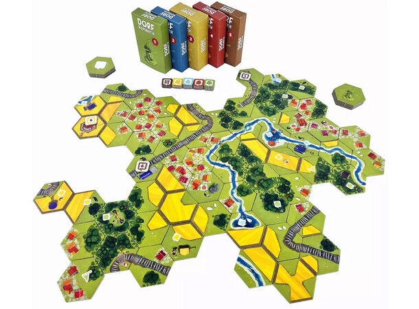 Dorfromantik The Board Game Brädspel Svensk utgåva 