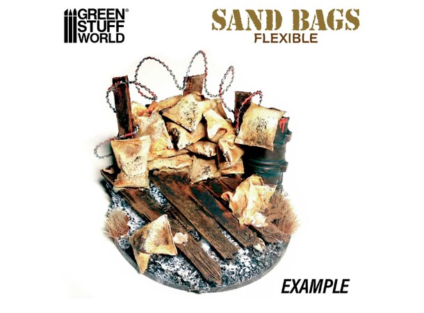 Flexible Sandbags x50 Green Stuff World 